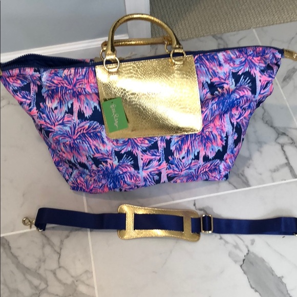 Lilly Pulitzer NWT packable escape weekend bag - Picture 7 of 8